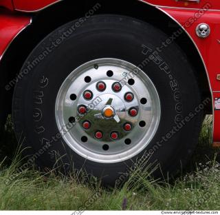 Photo Texture of Truck Wheel